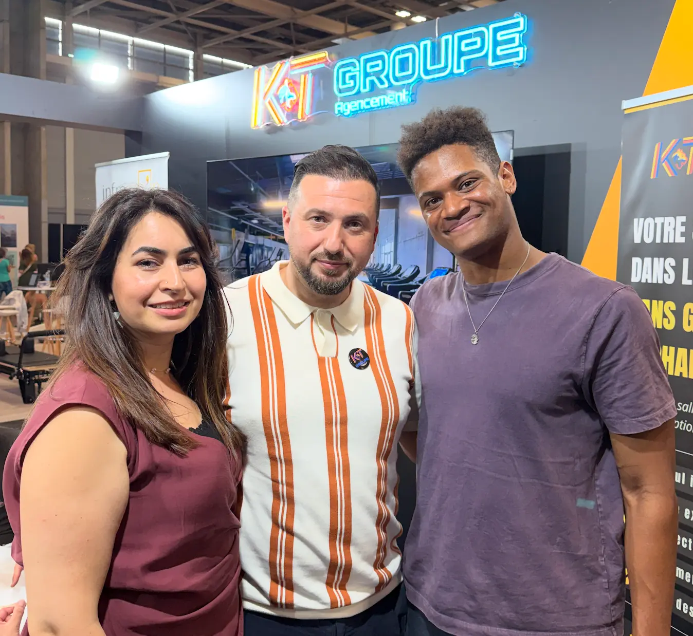 L'équipe Prospesia avec KT Groupe