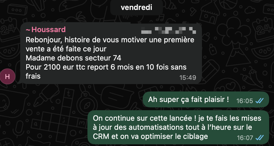 Témoignage EWI GALIN